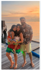 Ritika Sajdeh Family