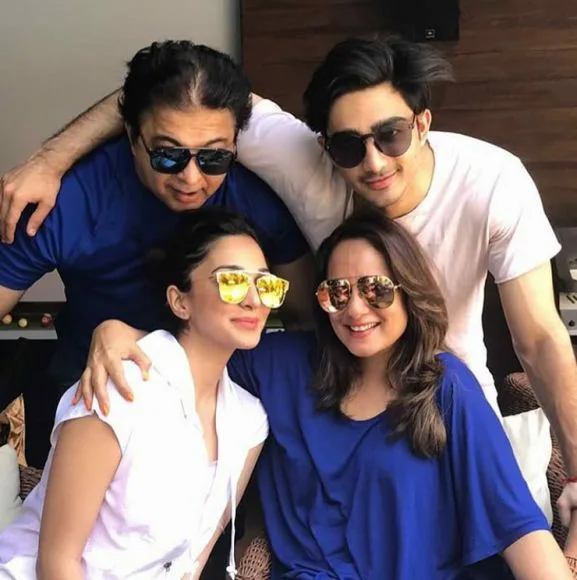 Genevieve Advani with family