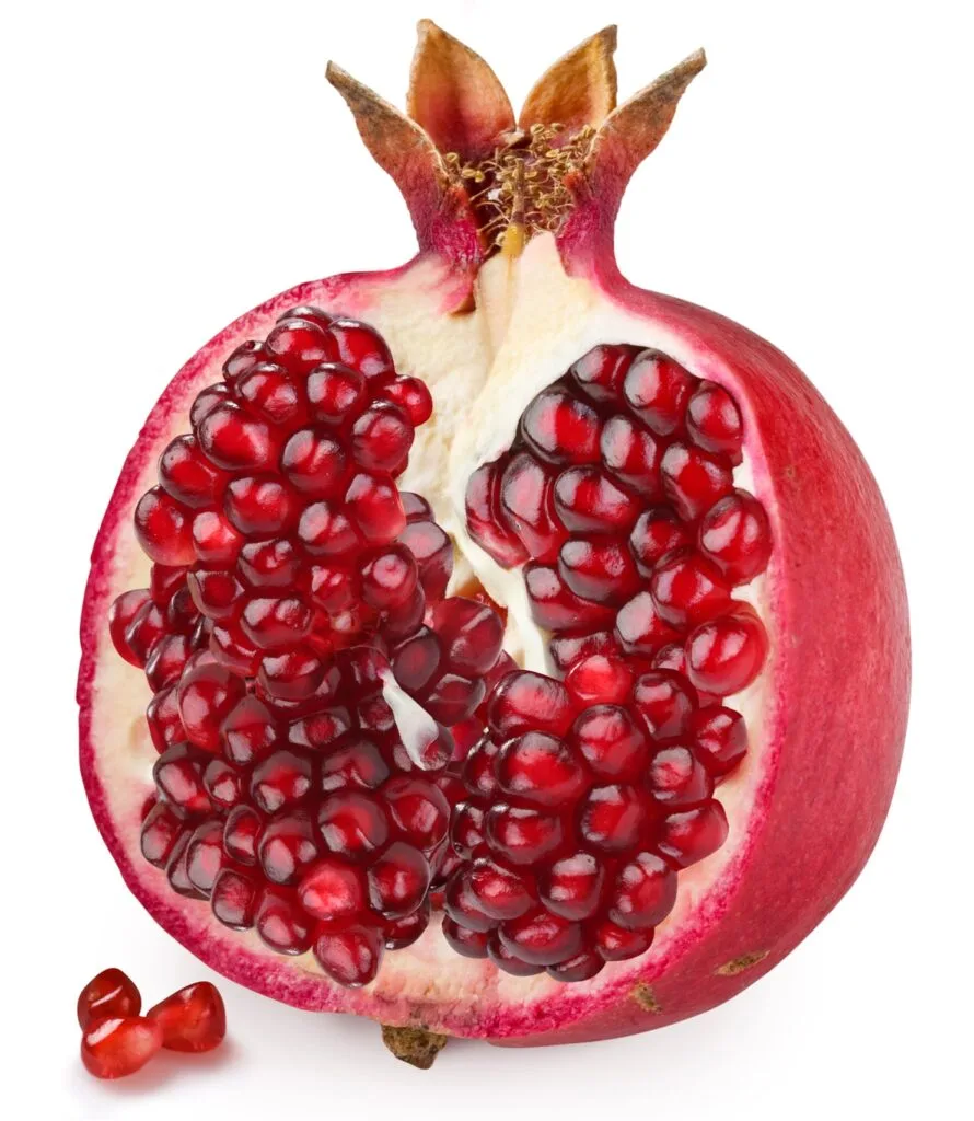 Pomegranates is included in best fruits for weight gain