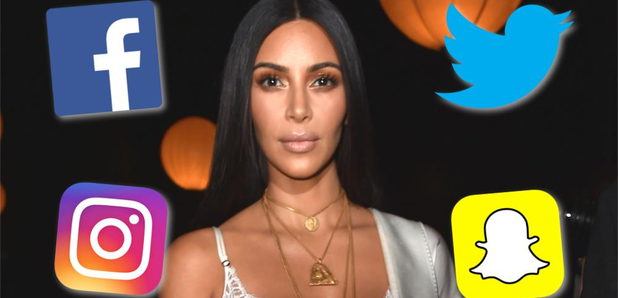 Kim Kardashian actives on Social Media platforms such as Twitter, Facebook, Instagram, and Snapchat.
