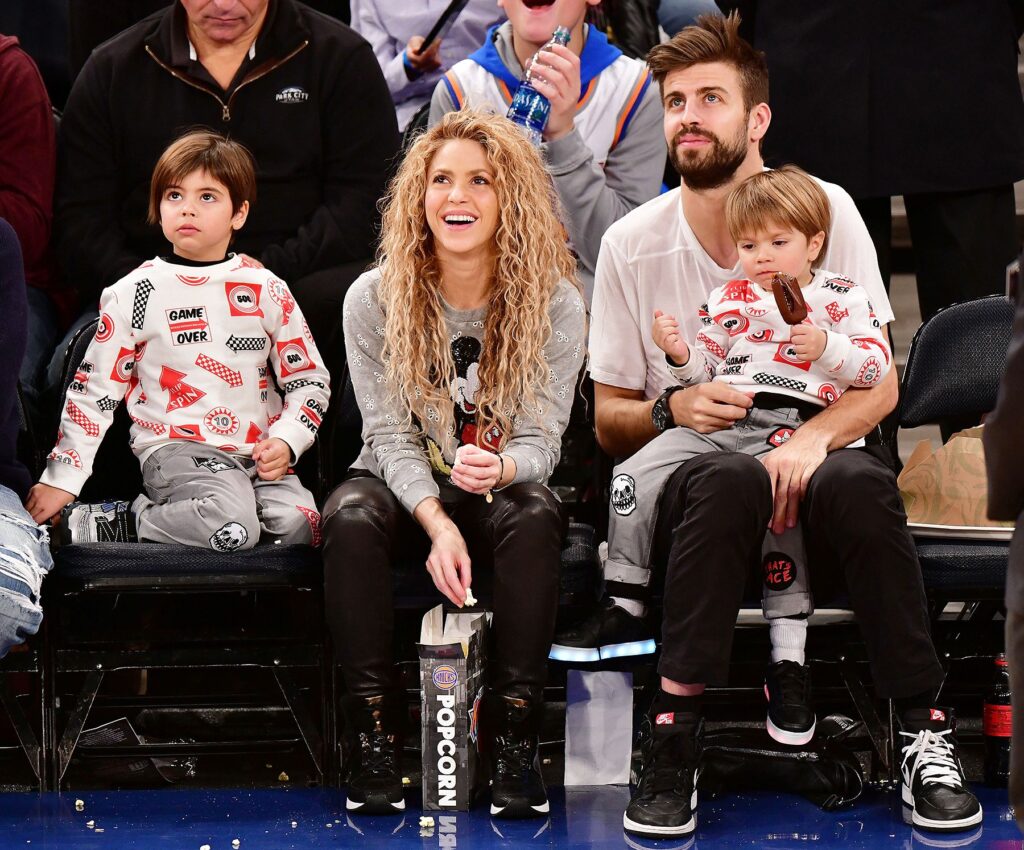 Pique and Shakira's Children